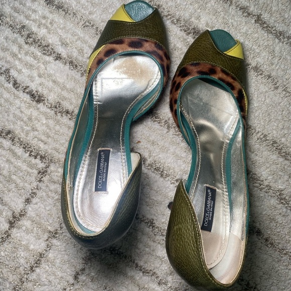 Dolce & Gabbana Multi-Color Heels EU size 39 - Picture 10 of 13